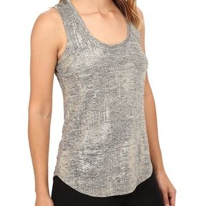 Sam Edelman gold foil tank